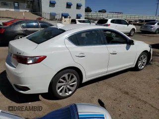 2017 Acura ILX Premium with VIN 19UDE2F7XHA009900, listed as a Copart auction lot 58033015 with 90,641 mi miles and Salvage title. Bid and sale history available at DreamBid. Image 3.