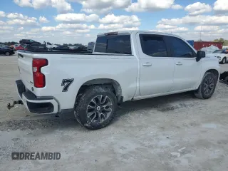 2020 Chevrolet Silverado 1500 RST with VIN 3GCPWDET1LG410264, listed as a Copart auction lot 46705815 with Not Provided miles and Non Repairable. Bid and sale history available at DreamBid. Image 3.