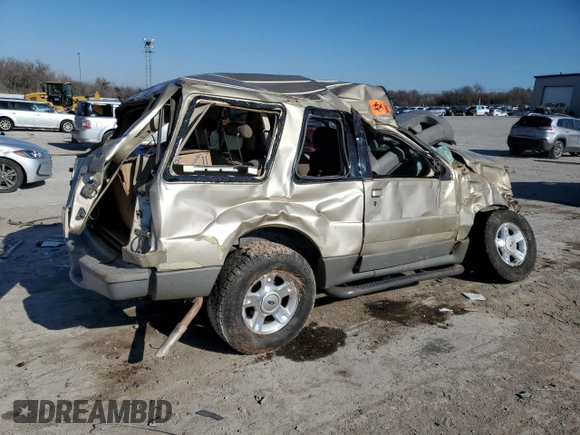 2003 Ford Explorer Sport XLS with VIN 1FMYU60E43UA96200, listed as a Copart auction lot 87714765 with 42,047 mi miles and Non repairable. Bid and sale history available at DreamBid. Image 3.
