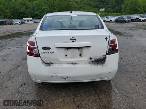 2008 Nissan Sentra S with VIN 3N1AB61E28L715598, listed as a Copart auction lot 59282745 with Not provided miles and Salvage title. Bid and sale history available at DreamBid. Image 6.
