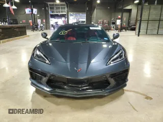 2021 Chevrolet Corvette 3LT with VIN 1G1YC2D4XM5112969, listed as a Copart auction lot 86412854 with 10,999 mi miles and Salvage Title. Bid and sale history available at carsss.com. Image 2.