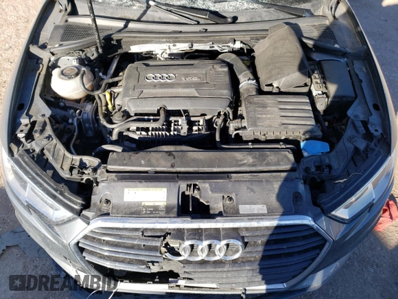 2018 Audi A3 Sedan Premium with VIN WAUB8GFF0J1079250, listed as a Copart auction lot 38889854 with 54,349 mi miles. Bid and sale history available at carsss.com. Image 11.