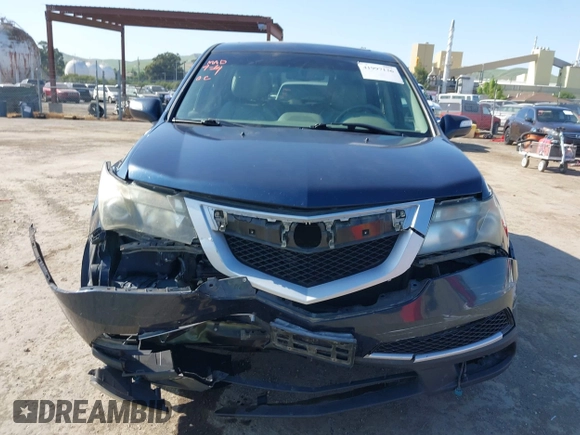 2013 Acura MDX Tech Pkg with VIN 2HNYD2H31DH503727, listed as a IAAI auction lot 41997136 with 121,242 mi miles. Bid and sale history available at carsss.com. Image 12.