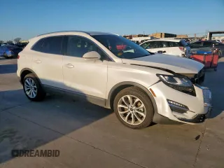 2019 Lincoln MKC Select with VIN 5LMCJ2D90KUL37996, listed as a Copart auction lot 48400885 with 57,264 mi miles and Salvage title. Bid and sale history available at DreamBid. Image 4.
