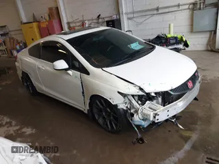 2013 Honda Civic Si with VIN 2HGFG4A56DH705198, listed as a IAAI auction lot 42348578 with 116,577 mi miles and . Bid and sale history available at DreamBid. Image 1.