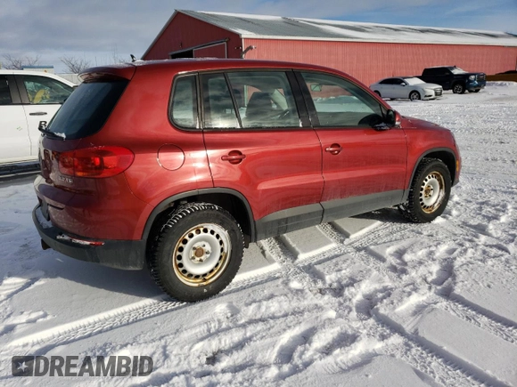 2016 Volkswagen Tiguan with VIN WVGHV7AX6GW064295, listed as a Copart auction lot 87358164 with 248,891 mi miles and Salvage title. Bid and sale history available at DreamBid. Image 3.
