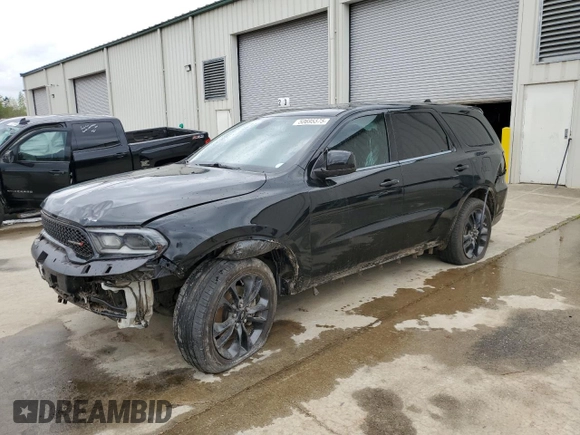 2021 Dodge Durango SXT Plus z VIN 1C4RDHAGXMC608750, wystawiony jako Copart lot #50695575 z przebiegiem 144 612 mil mil oraz Szkoda całkowita • Salvage title. Historia ofert i sprzedaży dostępna na DreamBid. Obrazek 1.