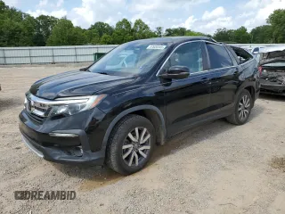 2019 Honda Pilot EX-L z VIN 5FNYF6H52KB030450, wystawiony jako Copart lot #57620385 z przebiegiem 88 561 mil mil oraz Szkoda całkowita • Salvage title. Historia ofert i sprzedaży dostępna na DreamBid. Obrazek 1.