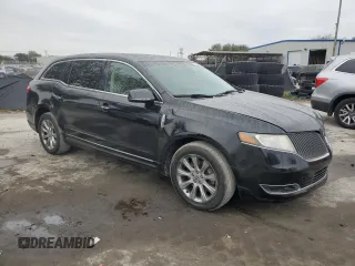 2014 Lincoln MKT with VIN 2LMHJ5FK0EBL53429, listed as a Copart auction lot 88496855 with 370,610 mi miles and Salvage Title. Bid and sale history available at DreamBid. Image 4.