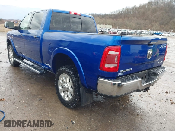 2019 Ram 2500 Laramie with VIN 3C6UR5FL1KG640911, listed as a IAAI auction lot 41668058 with 35,520 mi miles. Bid and sale history available at carsss.com. Image 3.