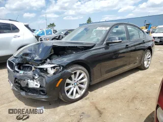 2017 BMW 3 Series 320i xDrive with VIN WBA8E5G37HNU43470, listed as a Copart auction lot 63482795 with 111,647 mi miles and Salvage title. Bid and sale history available at DreamBid. Image 1.