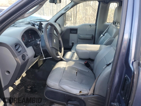 2006 Ford F-150 XL with VIN 1FTPF12V06NB74271, listed as a Copart auction lot 41671455 with 0 mi miles and Salvage Title. Bid and sale history available at carsss.com. Image 7.