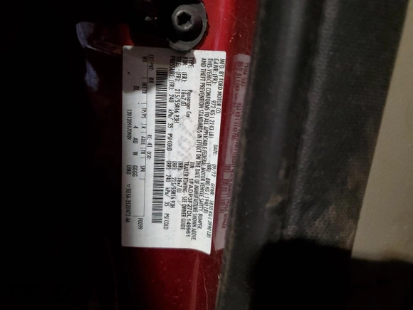 2013 Ford Focus SE z VIN 1FADP3F27DL149961, wystawiony jako Copart lot #54263825 z przebiegiem 160 511 mil mil oraz Szkoda całkowita • Salvage title. Historia ofert i sprzedaży dostępna na DreamBid. Obrazek 12.