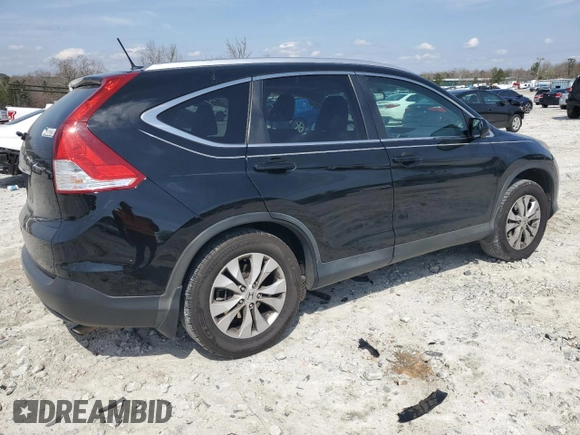 2014 Honda CR-V EX-L with VIN 2HKRM3H70EH563784, listed as a Copart auction lot 49179125 with 139,593 mi miles and Salvage Title. Bid and sale history available at carsss.com. Image 3.