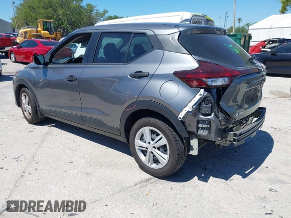 2023 Nissan Kicks S with VIN 3N1CP5BV5PL552026, listed as a IAAI auction lot 41882997 with 16,623 mi miles. Bid and sale history available at carsss.com. Image 3.