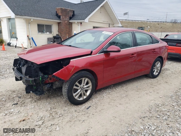 2017 Hyundai Sonata 2.4L with VIN 5NPE24AF5HH504388, listed as a Copart auction lot 50515245 with 29,352 mi miles and Salvage Title. Bid and sale history available at carsss.com. Image 1.