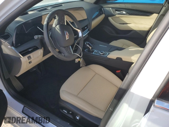 2025 Cadillac CT5 Premium Luxury with VIN 1G6DN5RW9S0100675, listed as a Copart auction lot 77497624 with Not provided miles and Salvage title. Bid and sale history available at DreamBid. Image 7.
