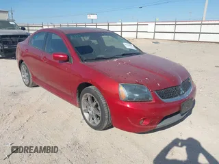 2008 Mitsubishi Galant Ralliart with VIN 4A3AB76TX8E011267, listed as a IAAI auction lot 40743898 with 152,582 mi miles. Bid and sale history available at carsss.com. Image 1.