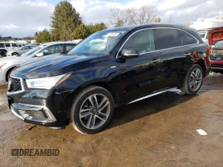 2020 Acura MDX Sport Hybrid w/Advance Pkg with VIN 5J8YD7H78LL000401, listed as a Copart auction lot 41565825 with 87,829 mi miles and Salvage Title. Bid and sale history available at carsss.com. Image 1.