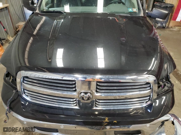 2017 Ram 1500 Big Horn with VIN 1C6RR7LG9HS728079, listed as a Copart auction lot 43546035 with 122,034 mi miles and Salvage Title. Bid and sale history available at carsss.com. Image 12.