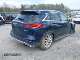 2019 Infiniti QX50 Luxe z VIN 3PCAJ5M31KF126200, wystawiony jako IAAI lot #42148016 z przebiegiem 74 362 mil mil oraz . Historia ofert i sprzedaży dostępna na DreamBid. Obrazek 4.