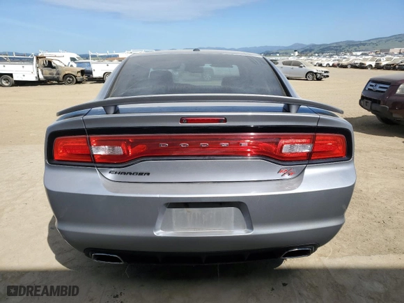 2013 Dodge Charger RT Plus with VIN 2C3CDXCTXDH661427, listed as a Copart auction lot 48746215 with 100,060 mi miles and Salvage Title. Bid and sale history available at carsss.com. Image 6.