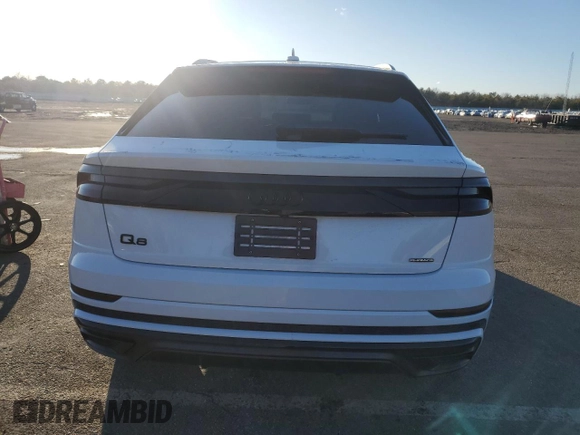 2021 Audi Q8 Premium Plus with VIN WA1EVAF17MD020011, listed as a Copart auction lot 45566815 with 42,724 mi miles and Salvage title. Bid and sale history available at DreamBid. Image 6.