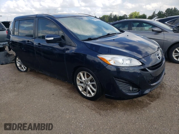 2014 Mazda 5 Grand Touring with VIN JM1CW2DL5E0174309, listed as a Copart auction lot 67900004 with 66,318 mi miles and Salvage Title. Bid and sale history available at DreamBid. Image 4.