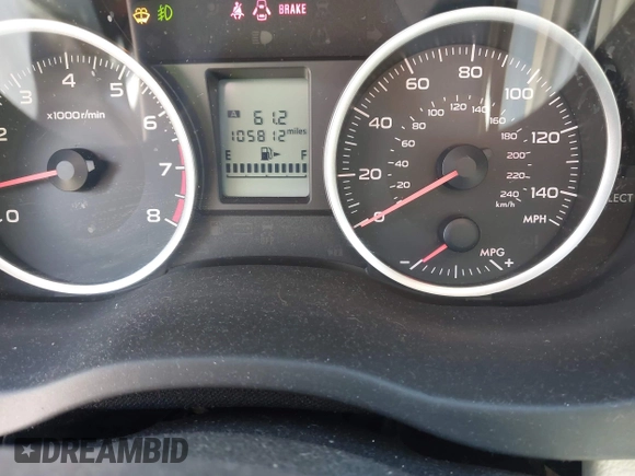 2014 Subaru Crosstrek Premium with VIN JF2GPACC9E9274372, listed as a IAAI auction lot 42277524 with 105,812 mi miles and . Bid and sale history available at DreamBid. Image 16.
