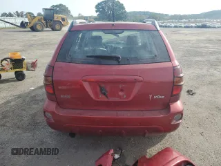 2005 Pontiac Vibe with VIN 5Y2SL63855Z413166, listed as a Copart auction lot 72001414 with 0 mi miles and Non Repairable. Bid and sale history available at carsss.com. Image 6.