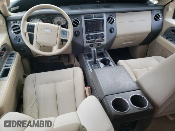 2007 Ford Expedition Max XLT with VIN 1FMFK16517LA80281, listed as a Copart auction lot 79677384 with 184,679 mi miles and Salvage title. Bid and sale history available at DreamBid. Image 8.