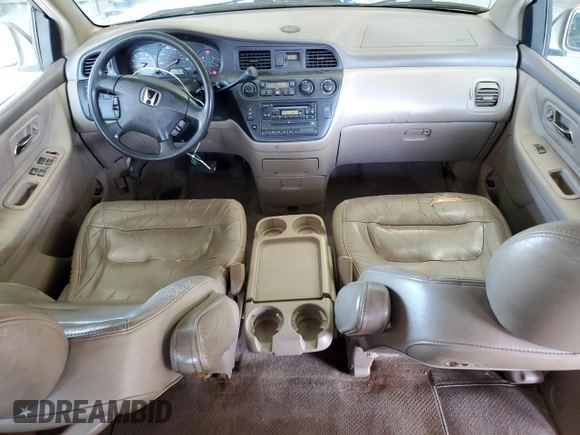 2003 Honda Odyssey EX-L with VIN 5FNRL18963B087397, listed as a Copart auction lot 62392415 with 261,737 mi miles and Salvage title. Bid and sale history available at DreamBid. Image 8.