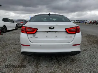2015 Kia Optima SX Turbo with VIN 5XXGR4A65FG426823, listed as a Copart auction lot 55662665 with 102,829 mi miles and Salvage title. Bid and sale history available at DreamBid. Image 6.