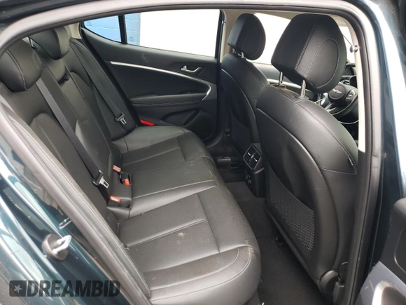 2023 Genesis G70 2.0T with VIN KMTG34TA4PU126996, listed as a Copart auction lot 69326704 with 24,882 mi miles and Non Repairable. Bid and sale history available at DreamBid. Image 10.