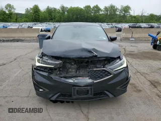 2022 Acura ILX Premium with VIN 19UDE2F84NA006009, listed as a Copart auction lot 58560215 with 57,539 mi miles and Salvage title. Bid and sale history available at DreamBid. Image 5.