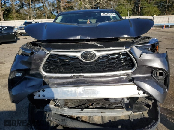 2021 Toyota Highlander L with VIN 5TDZZRAH0MS038093, listed as a Copart auction lot 46149845 with 79,664 mi miles and Salvage title. Bid and sale history available at DreamBid. Image 5.