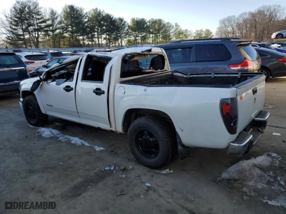 2005 Chevrolet Colorado 1SC LS Z85 with VIN 1GCCS136658126773, listed as a Copart auction lot 85730434 with 0 mi miles and Salvage Title. Bid and sale history available at carsss.com. Image 2.