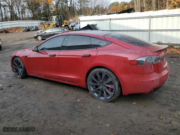 2018 Tesla Model S 75D with VIN 5YJSA1E4XJF245981, listed as a Copart auction lot 78467384 with 72,353 mi miles and Salvage Title. Bid and sale history available at carsss.com. Image 2.
