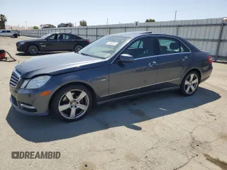 2012 Mercedes-Benz E 350 Luxury with VIN WDDHF5KB3CA596495, listed as a Copart auction lot 57890525 with 93,769 mi miles and Salvage title. Bid and sale history available at DreamBid. Image 1.