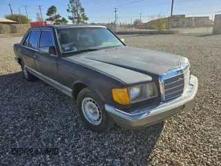1985 Mercedes-Benz 500 with VIN WDBCA37D3FA170312, listed as a Copart auction lot 84864774 with 132,617 mi miles and Clean Title. Bid and sale history available at carsss.com. Image 1.