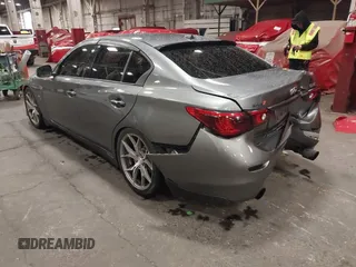 2016 Infiniti Q50 3.0t Premium with VIN JN1EV7AP0GM305466, listed as a IAAI auction lot 41778105 with 79,919 mi miles. Bid and sale history available at carsss.com. Image 3.