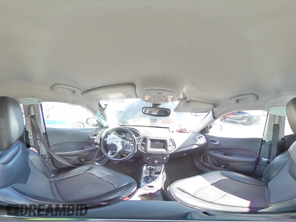 2019 Jeep Compass Latitude z VIN 3C4NJDBB5KT593286, wystawiony jako Copart lot #53249405 z przebiegiem 79 573 mil mil oraz Szkoda całkowita • Salvage title. Historia ofert i sprzedaży dostępna na DreamBid. Obrazek 14.