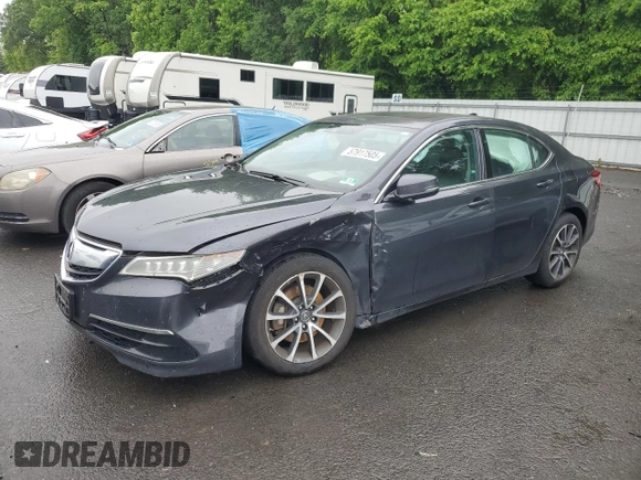 2016 Acura TLX Technology with VIN 19UUB2F51GA003098, listed as a Copart auction lot 57917505 with 113,850 mi miles and Salvage title. Bid and sale history available at DreamBid. Image 1.