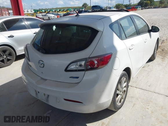 2013 Mazda 3 i Touring with VIN JM1BL1L70D1766020, listed as a IAAI auction lot 41548499 with 236,833 mi miles and . Bid and sale history available at carsss.com. Image 4.