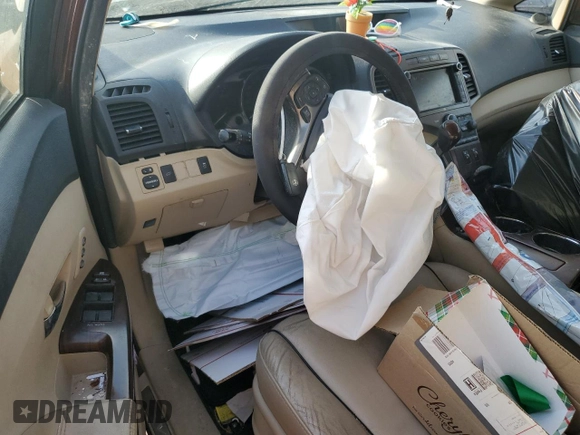 2013 Toyota Venza LE with VIN 4T3BK3BB4DU081587, listed as a Copart auction lot 46638185 with 166,002 mi miles and Salvage Title. Bid and sale history available at DreamBid. Image 8.