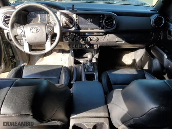 2021 Toyota Tacoma 4WD SR with VIN 3TMCZ5AN7MM431366, listed as a Copart auction lot 50206775 with 59,157 mi miles and Salvage Title. Bid and sale history available at carsss.com. Image 8.