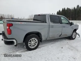 2024 Chevrolet Silverado 1500 LT with VIN 1GCPDKEK8RZ153050, listed as a Copart auction lot 88157845 with 17,232 mi miles and Salvage Title. Bid and sale history available at carsss.com. Image 3.