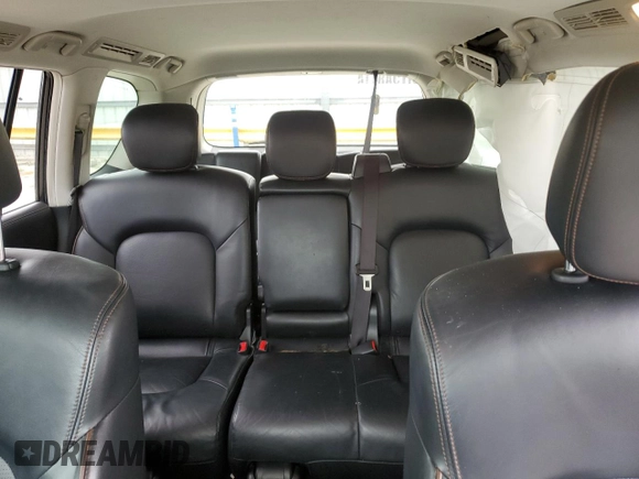 2018 Nissan Armada SL with VIN JN8AY2ND1JX002521, listed as a Copart auction lot 69490424 with 117,109 mi miles and Non Repairable. Bid and sale history available at carsss.com. Image 10.