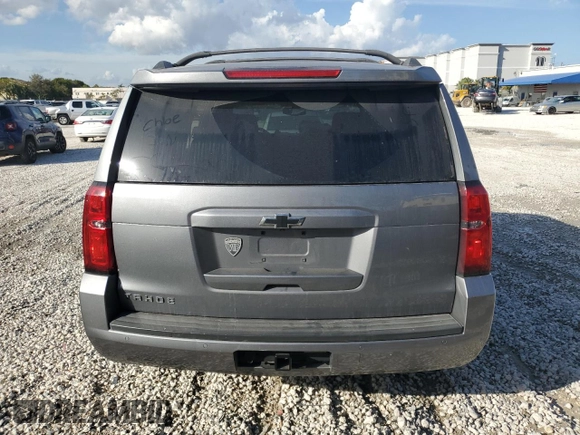 2020 Chevrolet Tahoe LS with VIN 1GNSCAKC4LR120582, listed as a Copart auction lot 45857205 with Not provided miles and Non repairable. Bid and sale history available at DreamBid. Image 6.