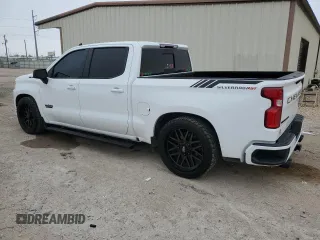 2021 Chevrolet Silverado 1500 RST with VIN 1GCPWDED3MZ129268, listed as a Copart auction lot 52004505 with 75,090 mi miles and Clean Title. Bid and sale history available at DreamBid. Image 2.